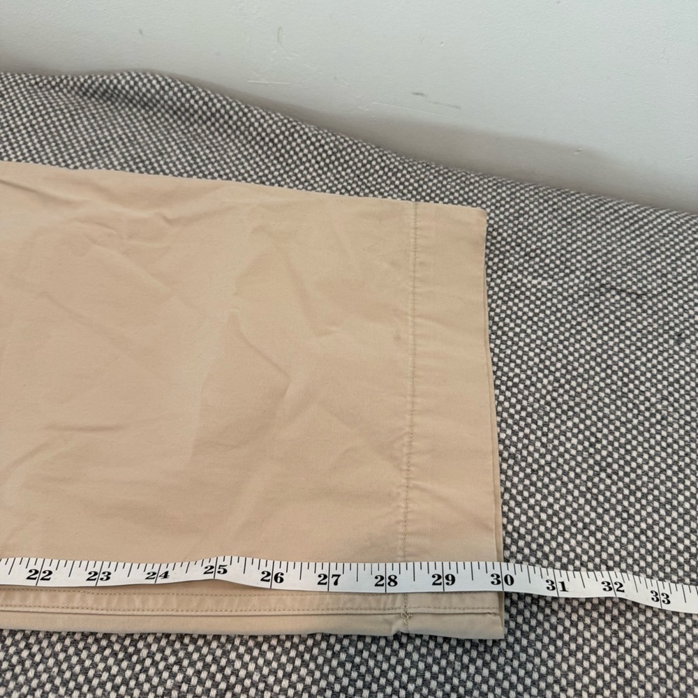 NWT American Eagle AE77 Premium Pleated Cargo Pants Khaki Women's Size 4 - Picture 11 of 13